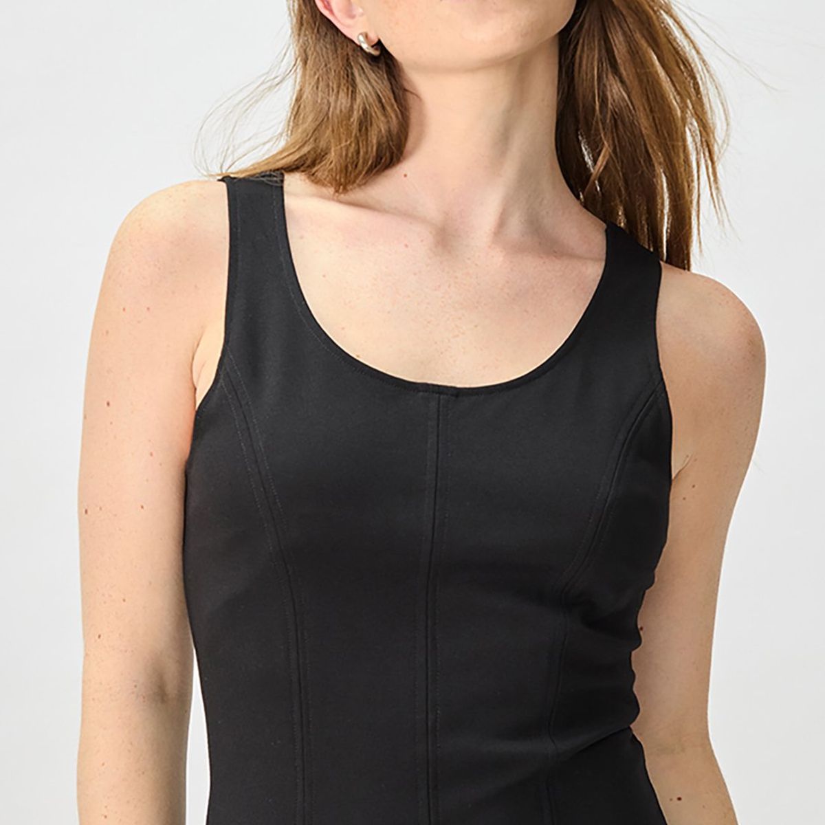 IO - Vestido Corto Negro Mujer Io