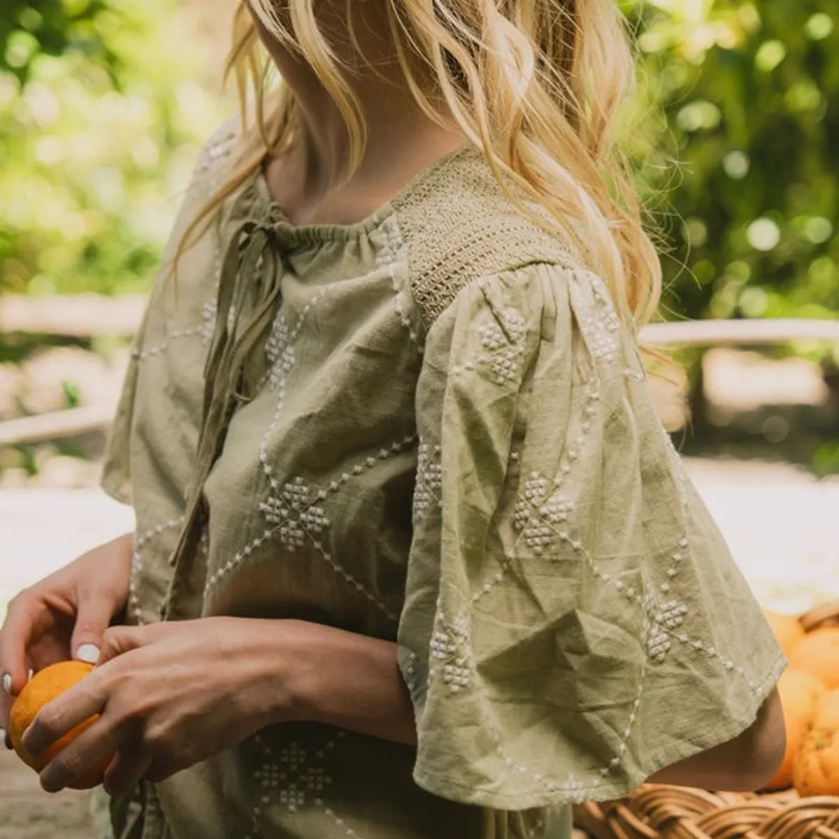 RUPHA - BLUSA GÉNOVA VERDE RUPHA