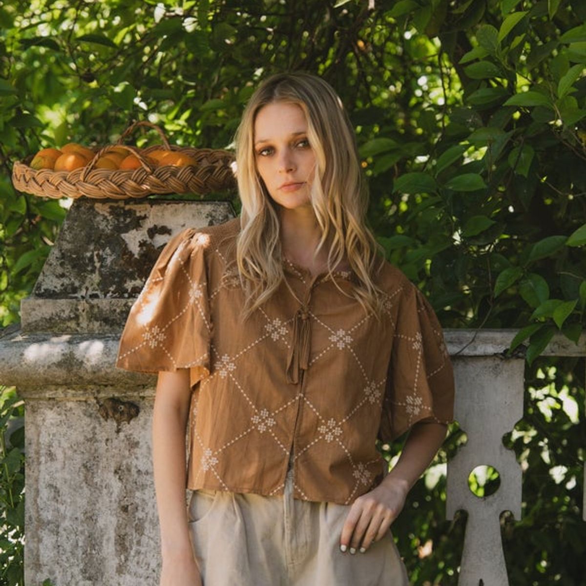 RUPHA - BLUSA GÉNOVA VERDE RUPHA