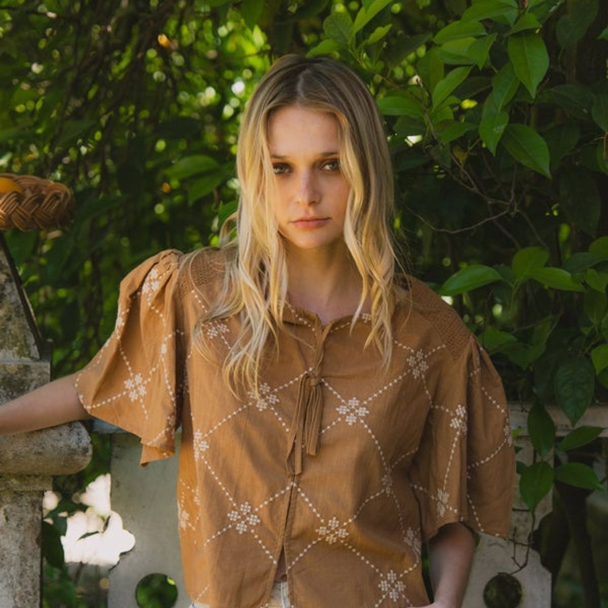 RUPHA - BLUSA GÉNOVA VERDE RUPHA