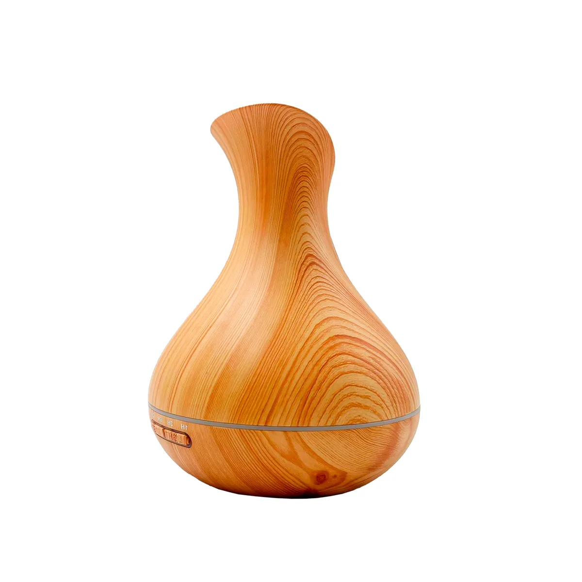 COSMETICAVAL - Aroma difusor ultrasónico aromaterapia 550ml lámpara café