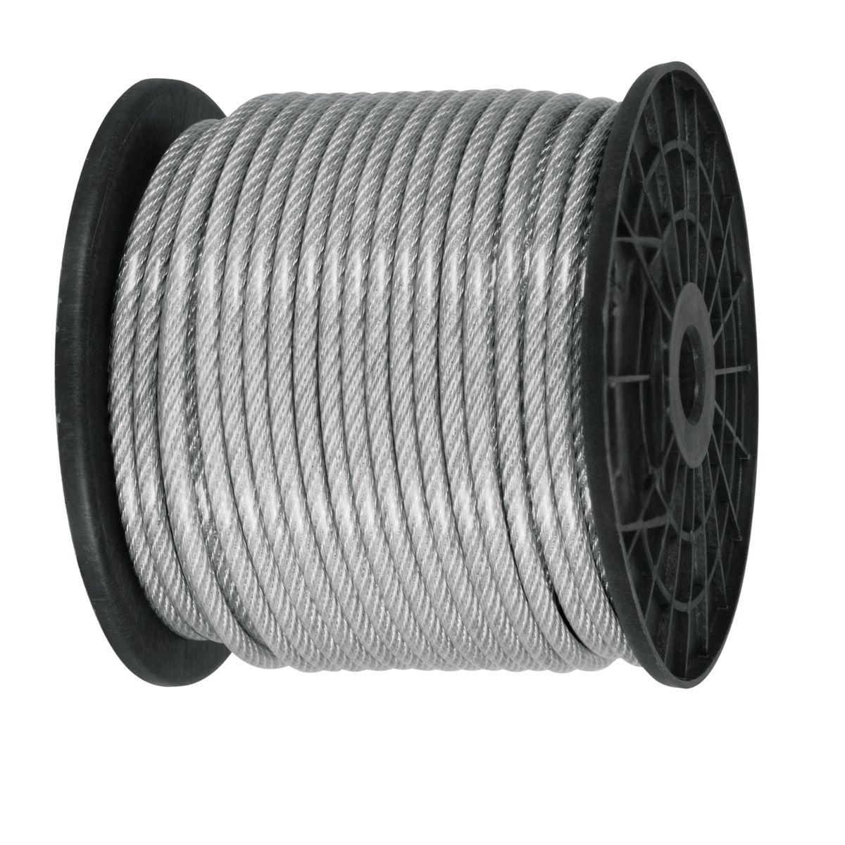 DICAS - Piola Cable De Acero Forrado Pvc 3 Mm 100 Metros Dicas