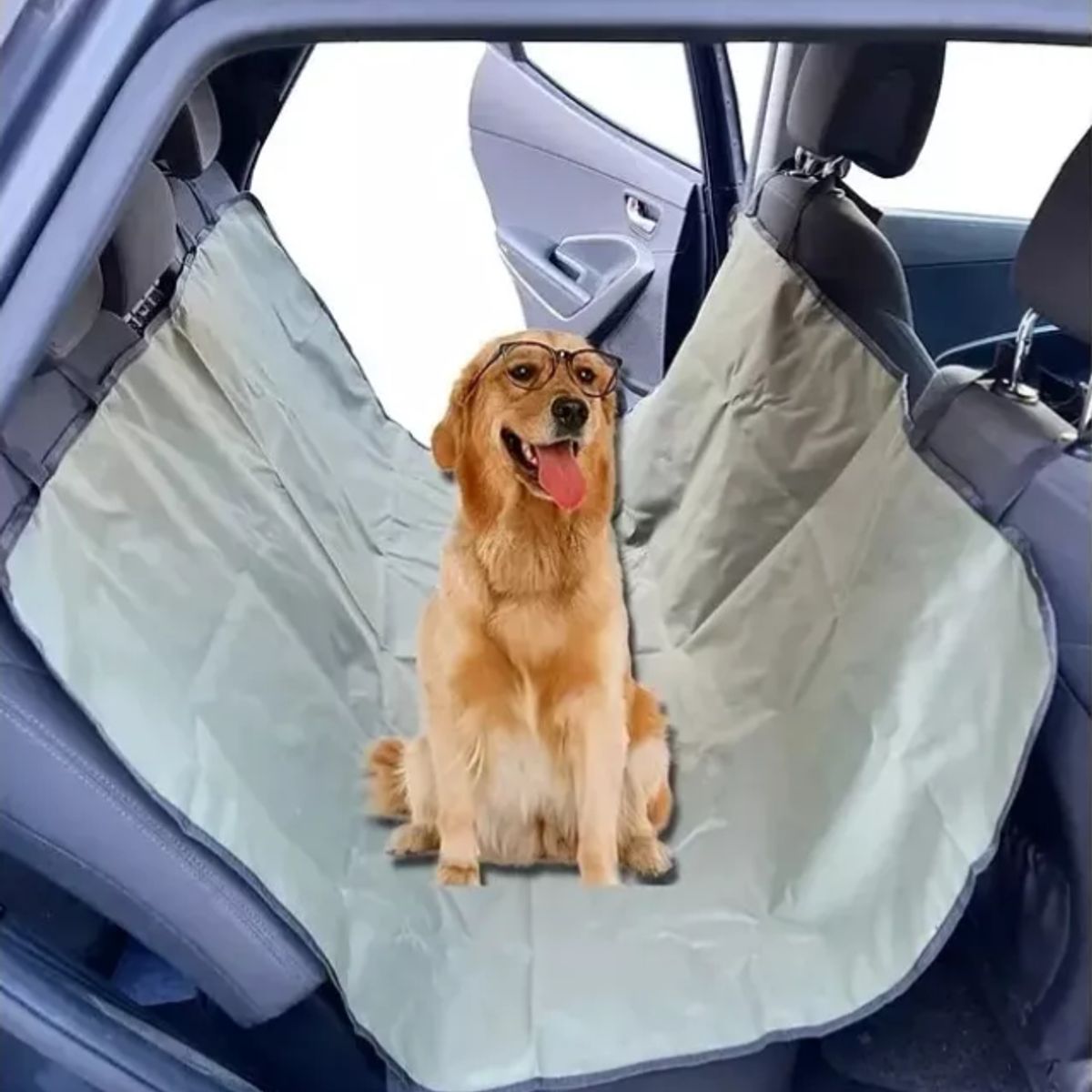GENERICO - Lona protectora cubre asiento de autos para mascotas