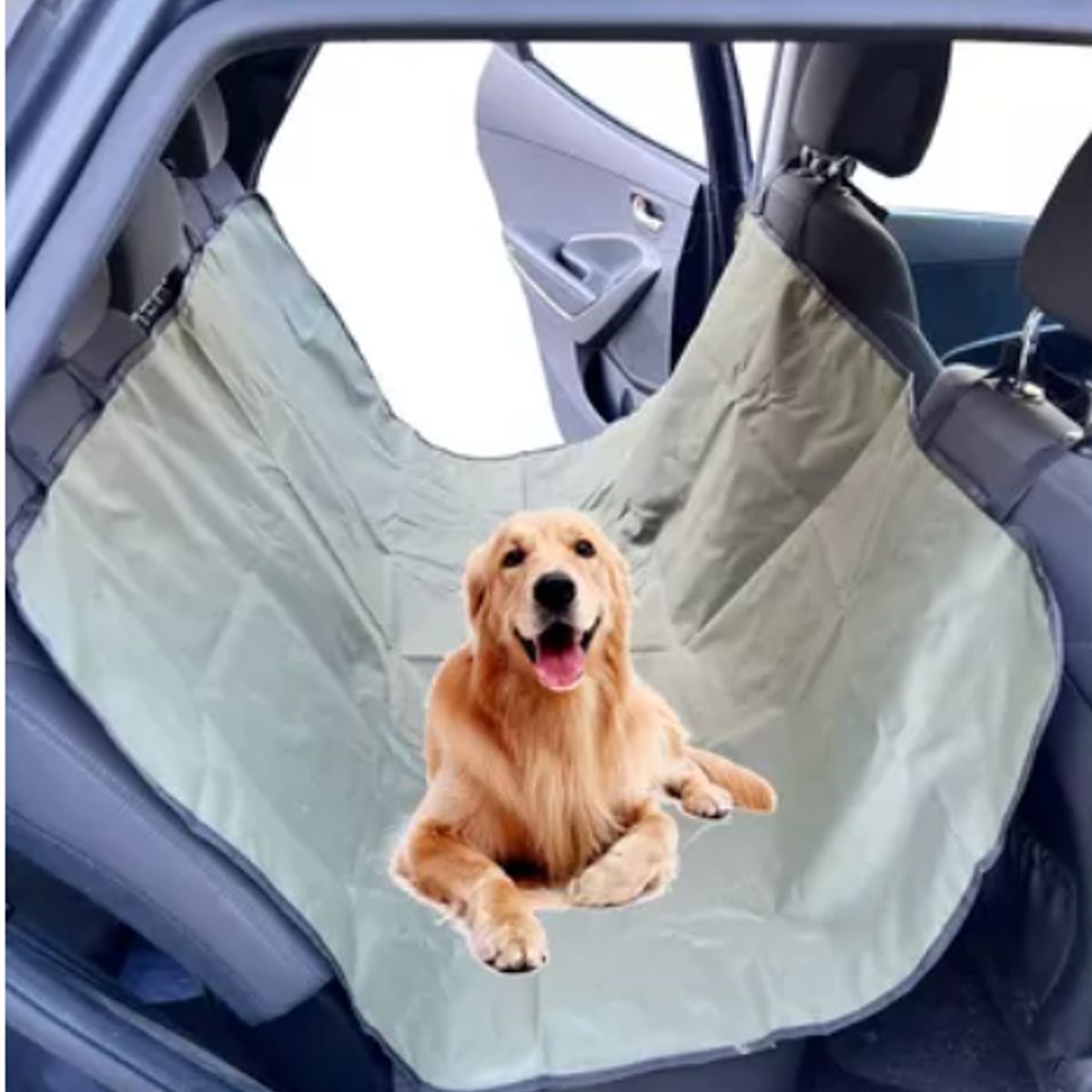 GENERICO - Lona protectora cubre asiento de autos para mascotas