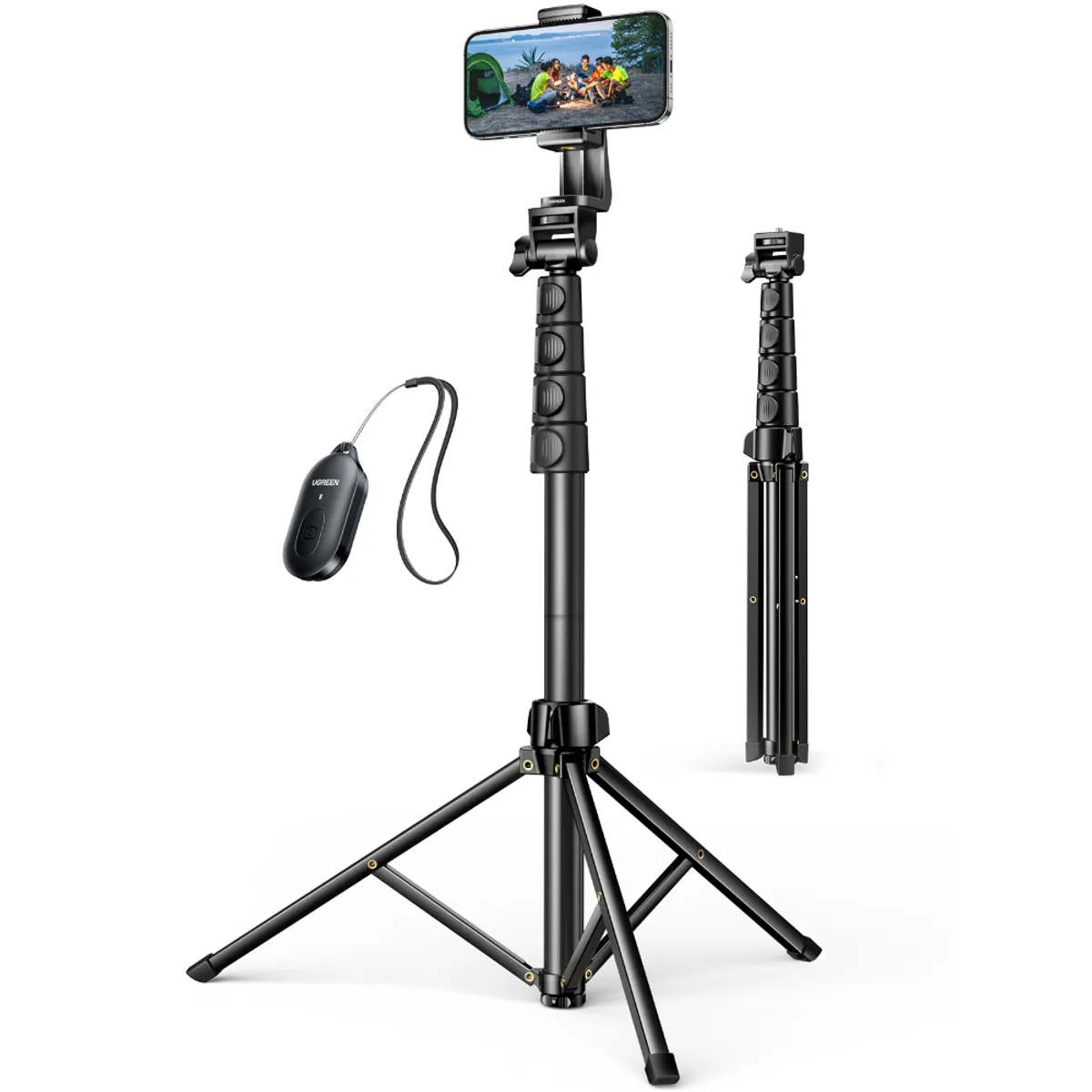 UGREEN - UGREEN TRIPODE SELFIE 17M + OBTURADOR INALAMBRICO BT LP680