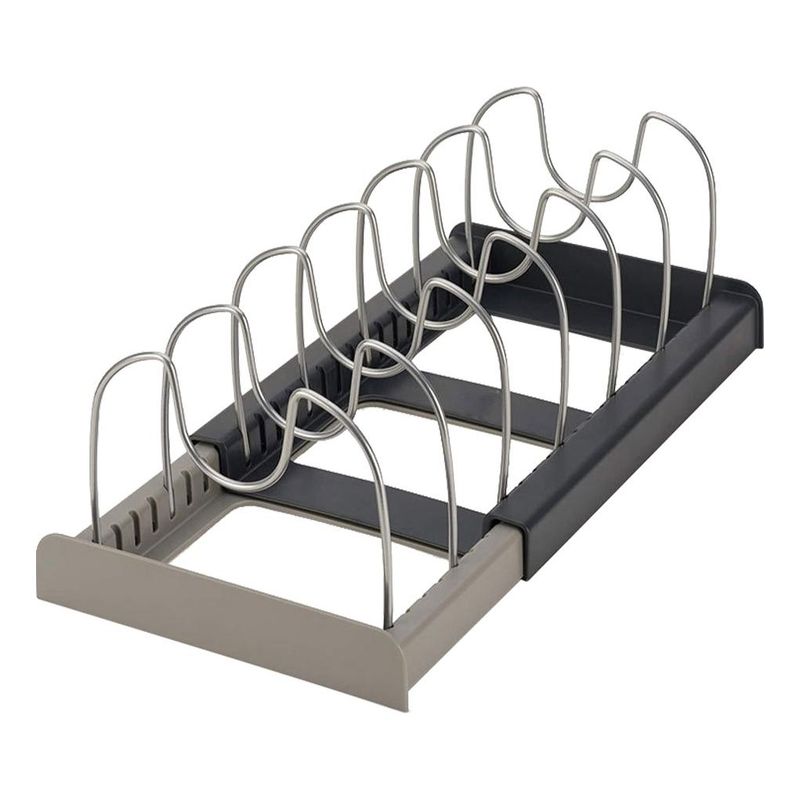 GENERICO - Organizador de Ollas y Sartenes para Cocina con Estante Ajustable