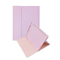 GENERICO - Carcasa Funda Con Ranura Lápiz Para iPad 10.2 Color Rosado