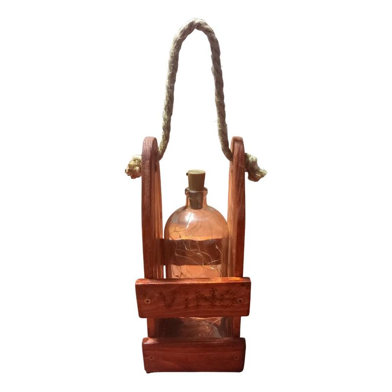 GENERICO - Soporte Artesanal de Madera para Botellas y Vinos Elegantes