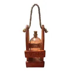 GENERICO - Soporte Artesanal de Madera para Botellas y Vinos Elegantes