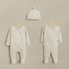 OPALINE - Conjuntos Unisex bebé Beige 39964