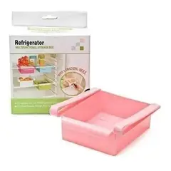 GENERICO - Juego de 4 Cestas Organizadoras para Refrigerador Coloridas