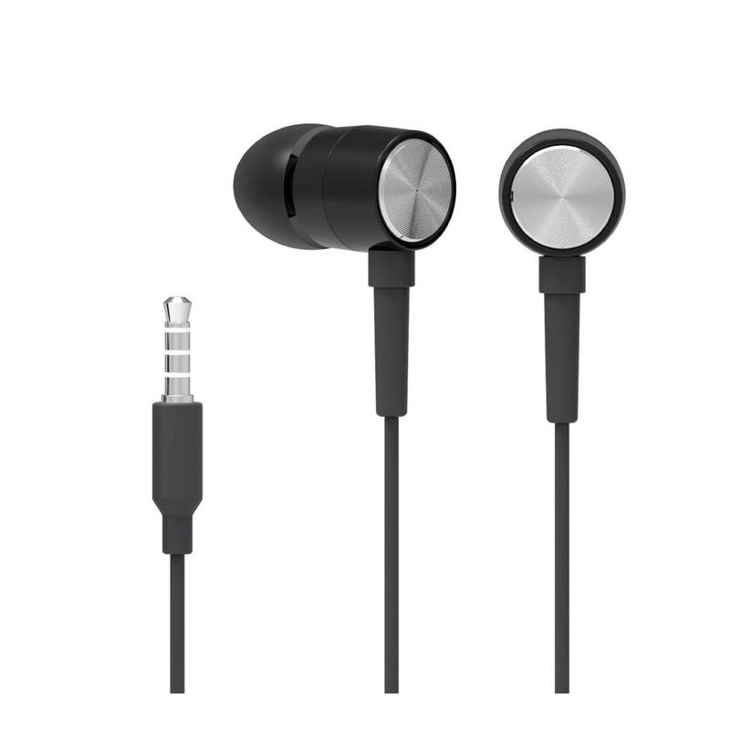 HP - DHH-1111 AUDIFONO METAL IN EAR NEGRO
