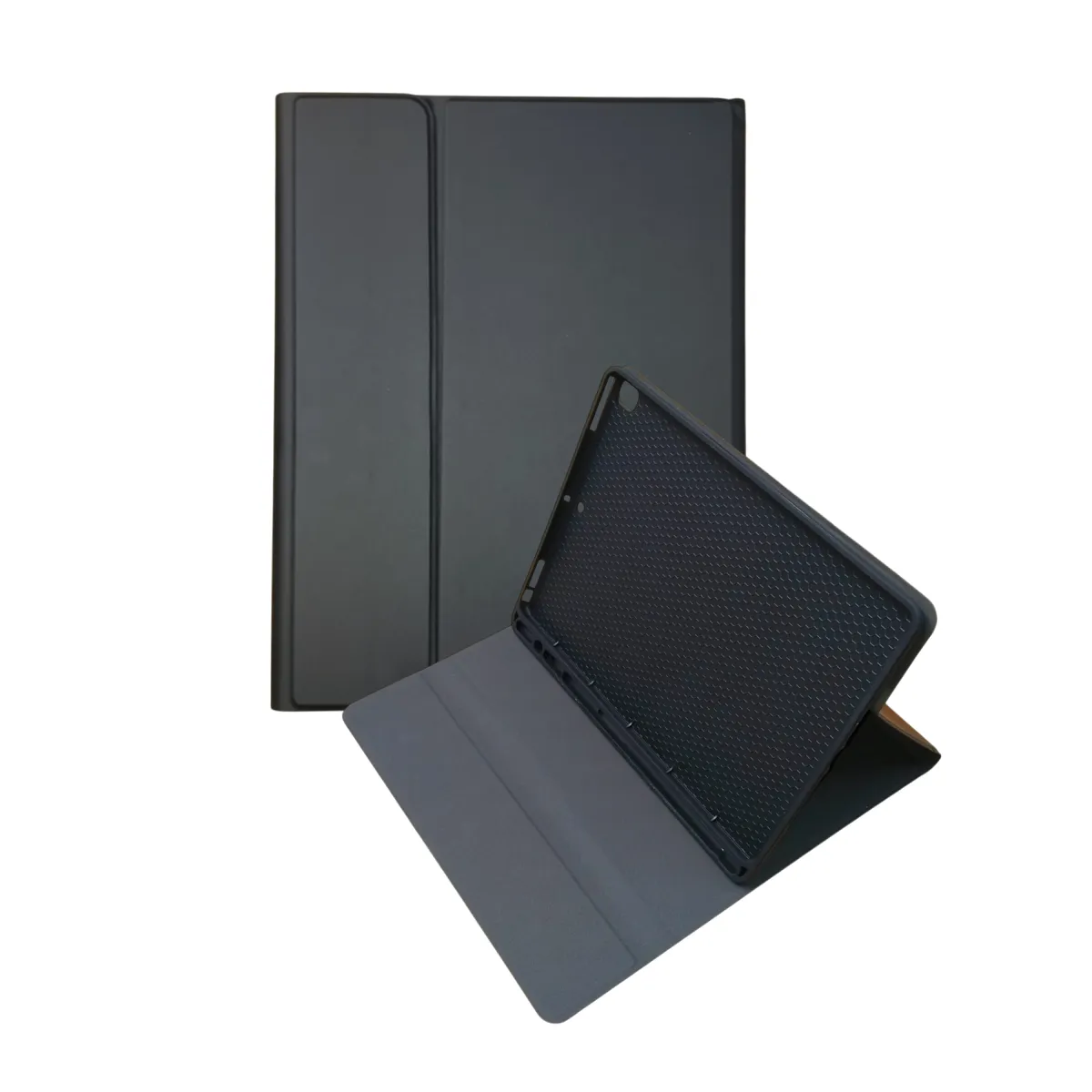 GENERICO - Carcasa Funda Con Ranura Lápiz Para iPad 10.2 Color Negro