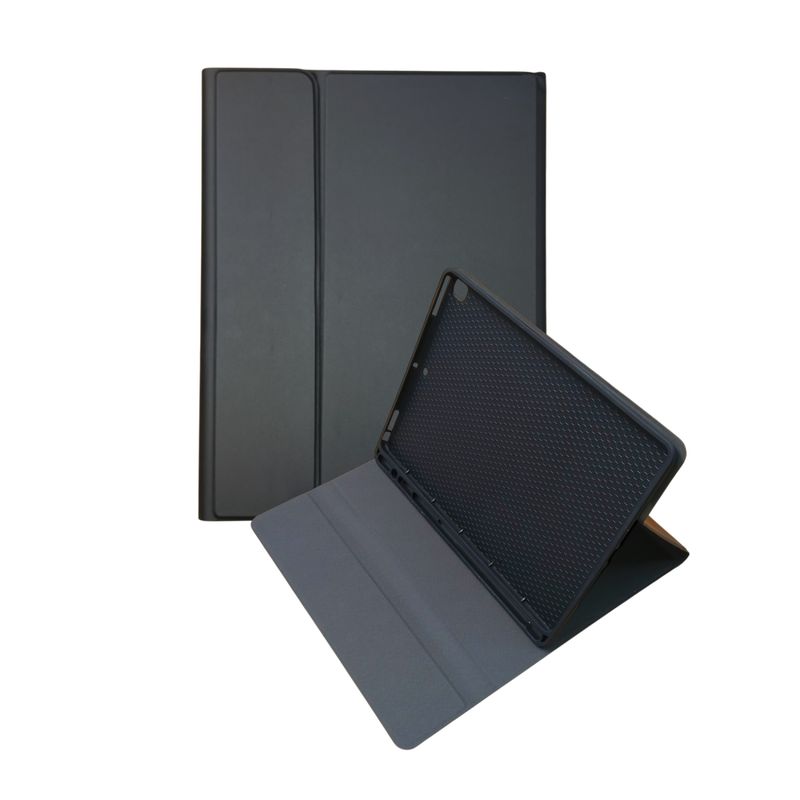 GENERICO - Carcasa Funda Con Ranura Lápiz Para iPad 10.2 Color Negro