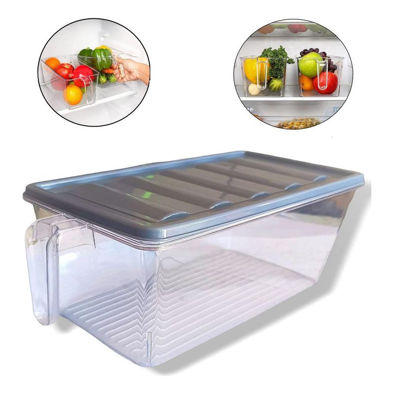 GENERICO - Cajas Organizadoras Herméticas para Alimentos y Refrigerador