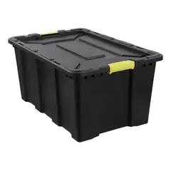 GENERICO - Caja Organizadora Apilable 100L Resistente y Ergonómica