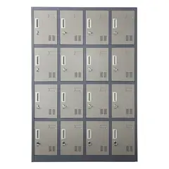PROCHEF - Locker Casillero Metálico 4 cuerpos 16 puertas