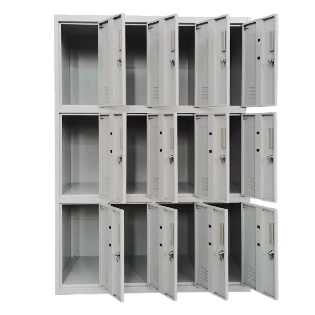 PROCHEF - Locker Casillero Metálico 4 cuerpos 12 puertas
