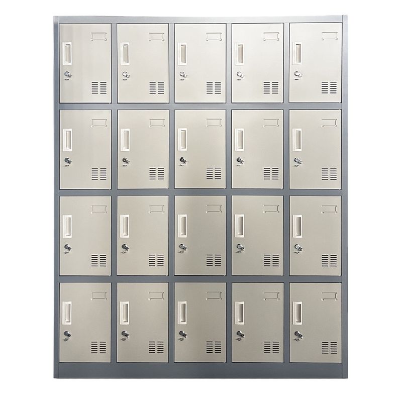 PROCHEF - Locker Casillero Metálico 5 cuerpos 20 puertas