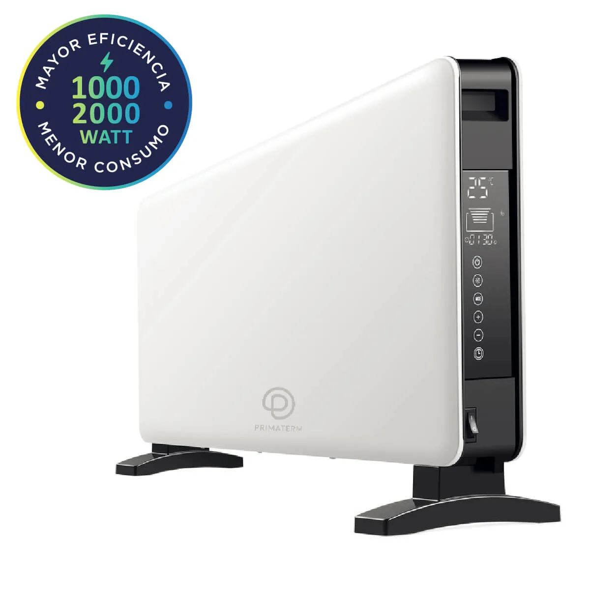 PRIMATERM - Radiador Calefactor Digital Starlife 1000-2000w Blanco PRIMATERM