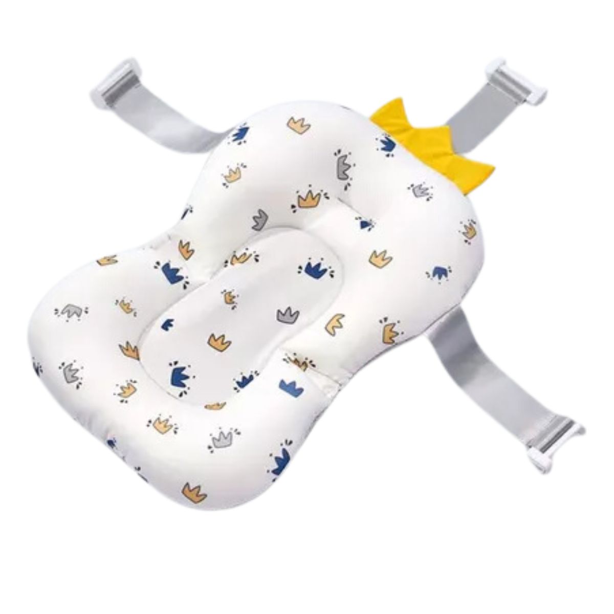 GENERICO - Cojin Malla de Seguridad para Bebes Blanco Corona