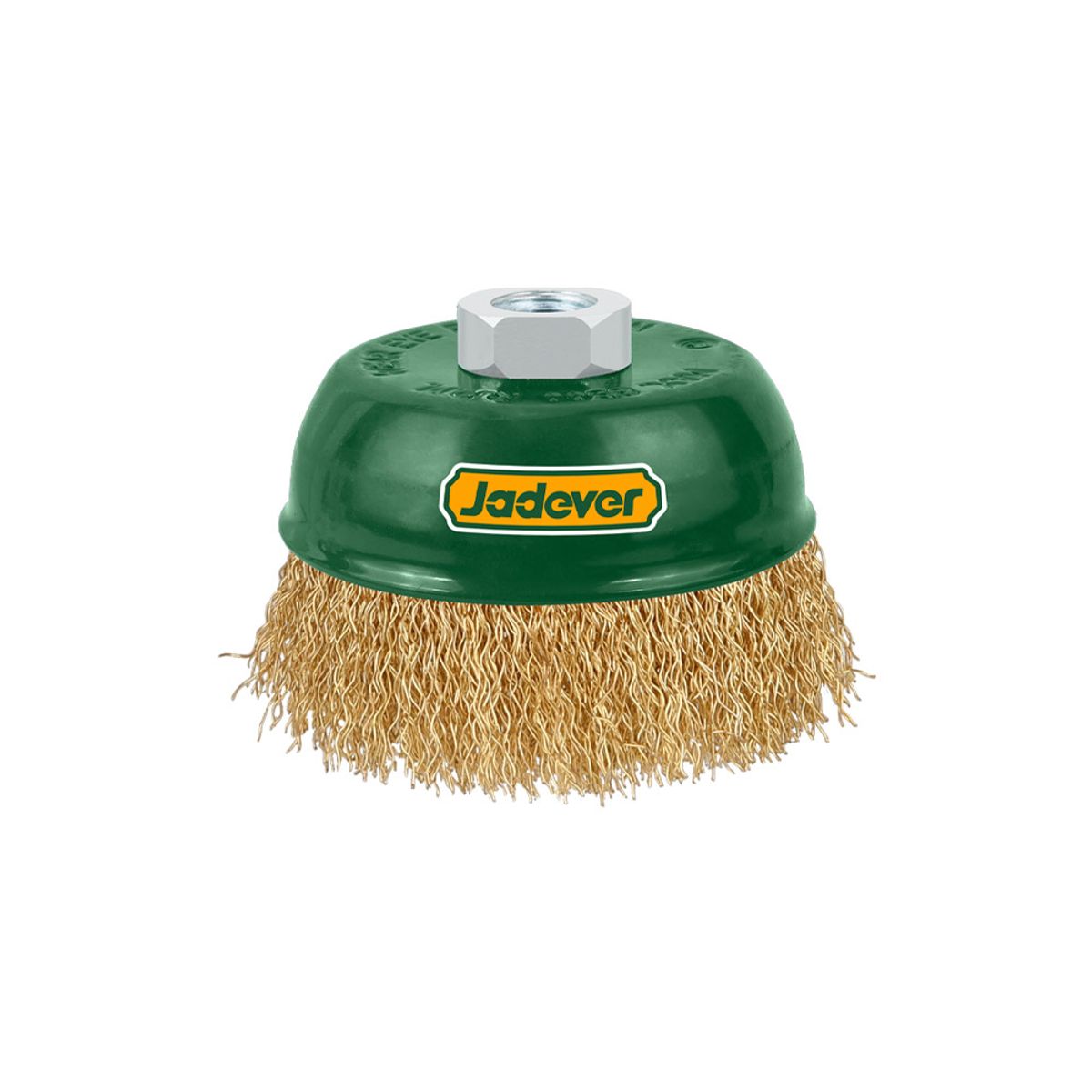 JADEVER - Grata Escobilla Copa Acero Rizado 3 Pulgadas 75mm JADEVER