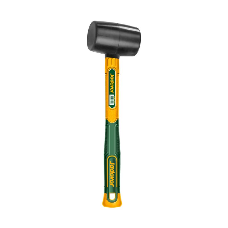 JADEVER - Combo Martillo Mazo De Goma 8oz 220g Mango Fibra JADEVER