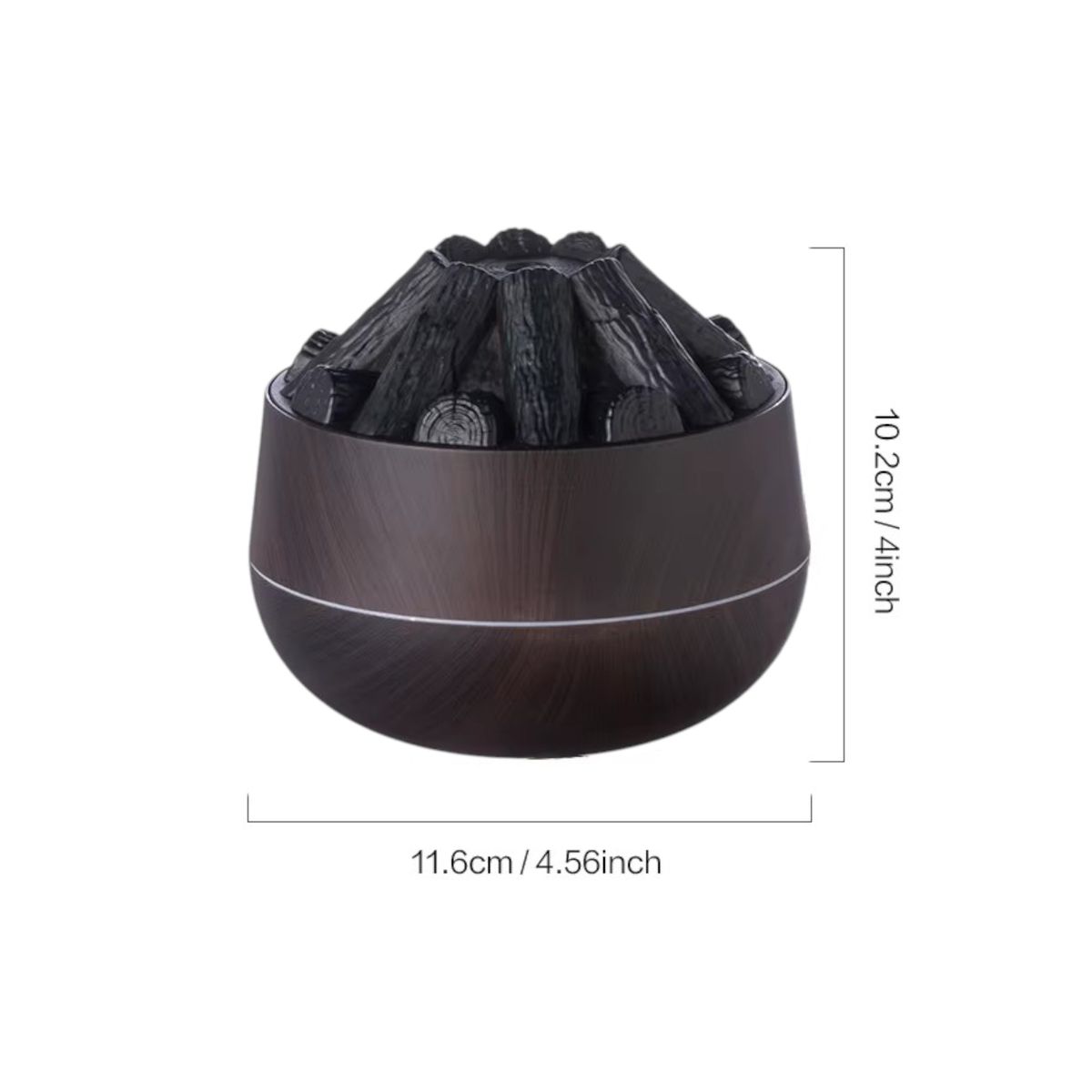 IRM - Humidificador Ambiente Vaporizador Volcán 300ml Relajación