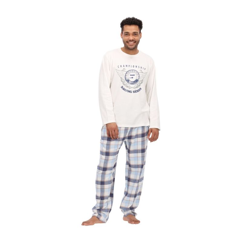 MOTA - Pijama Largo Algodón Mota