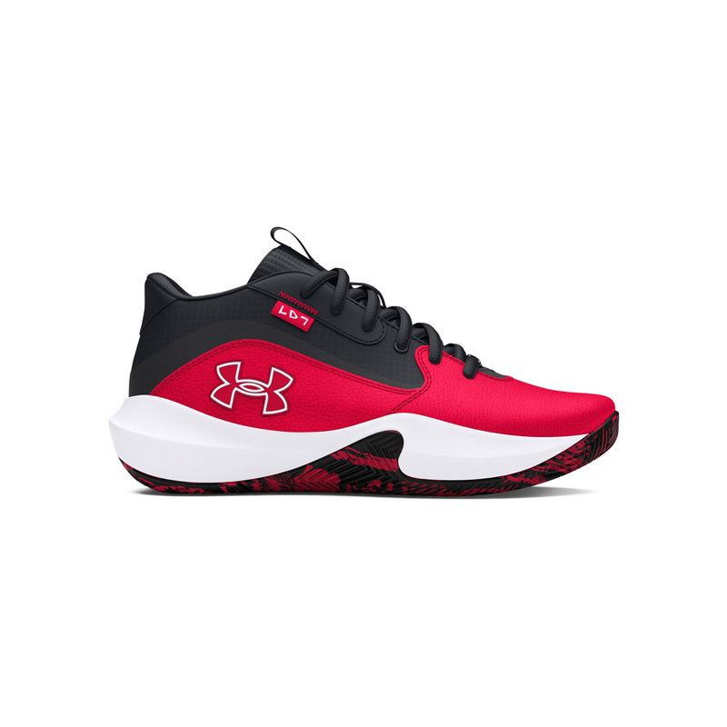 UNDER ARMOUR - Zapatillas Bsketball Lockdown 7 niño Rojo UNDER ARMOUR
