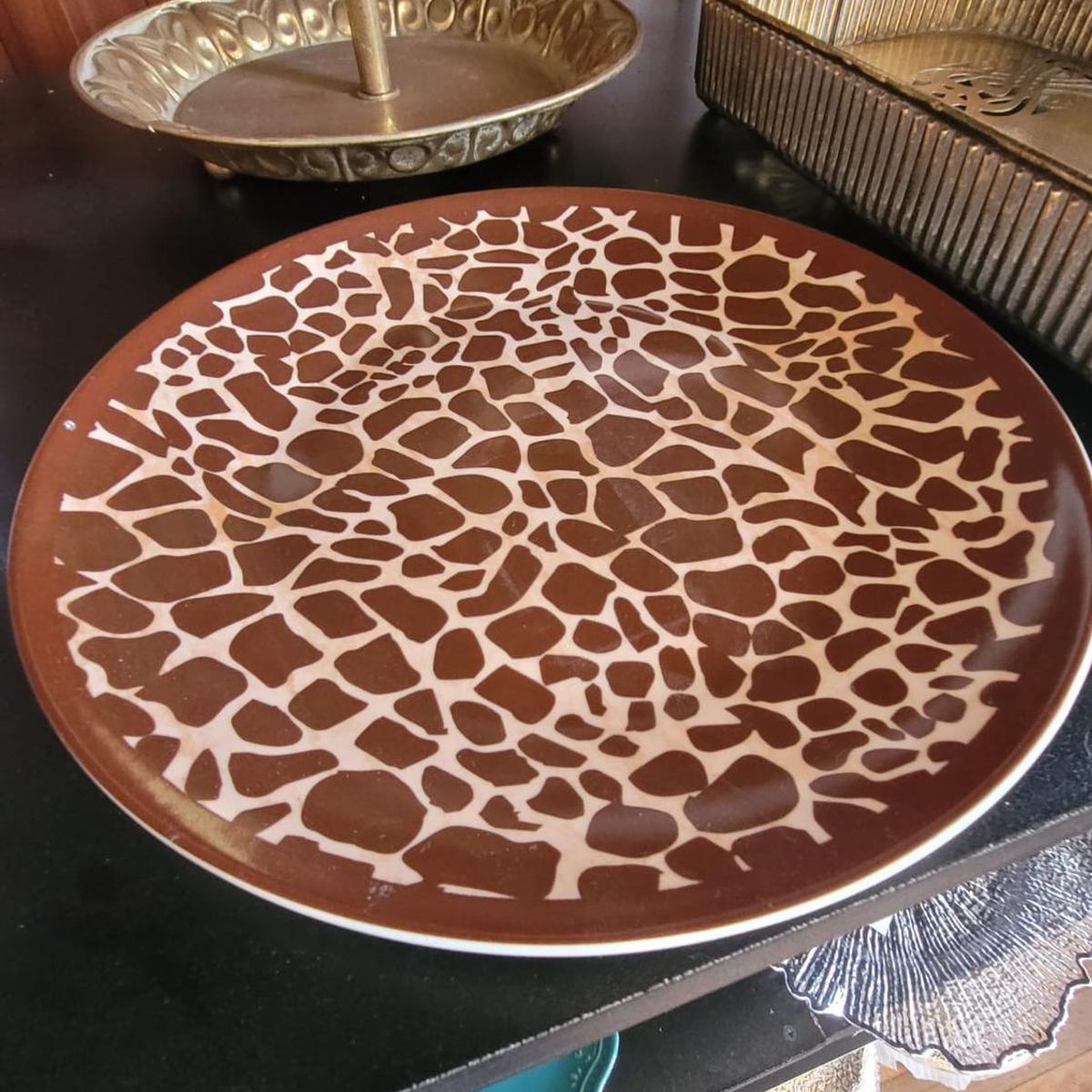 GENERICO - Set 6 Platos Loza Café Print