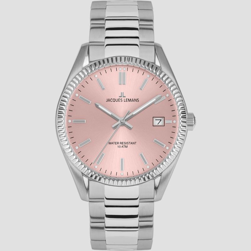 JACQUES LEMANS - Reloj análogo pulsera mujer