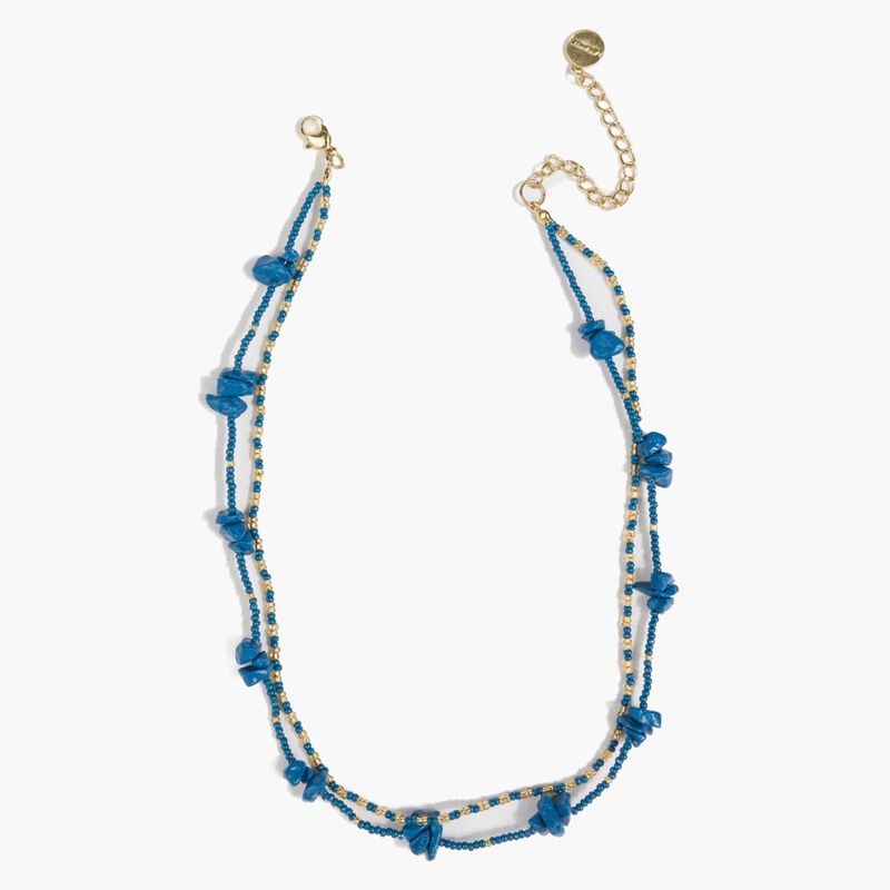 LOUNGE - Collar Con Piedras Paradiso