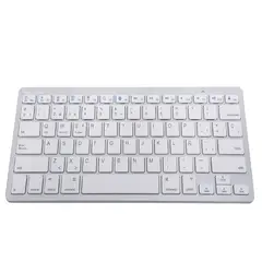 TECMASTER - Teclado Inalámbrico Bluetooth tm-100507 Blanco