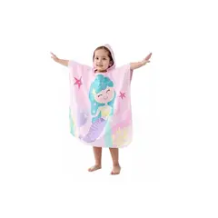 GENERICO - Toalla Con Capucha Para Niña De Playa