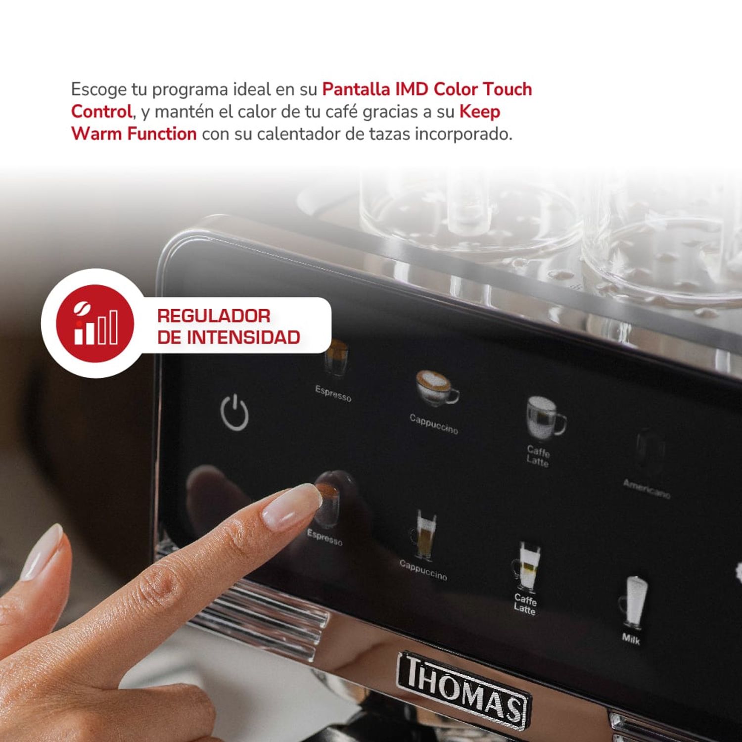 THOMAS Cafetera Expresso Lattekaffee 20 TH-165DEL | falabella.com