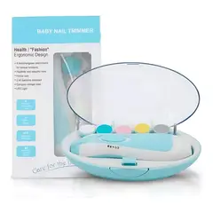 GENERICO - Lima Eléctrica Para Bebe Cortauñas Silencioso