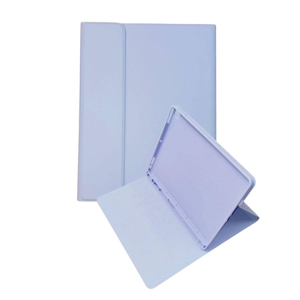 GENERICO - Carcasa Funda Con Ranura Lápiz Para iPad 10.2 Color Purpura