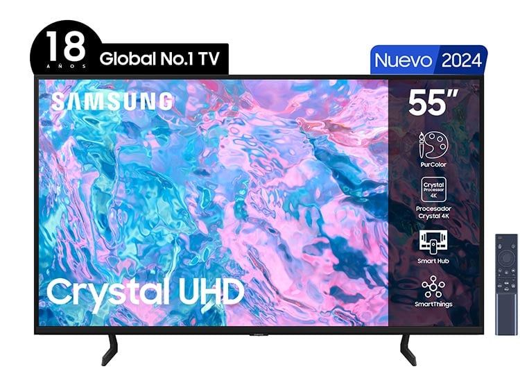 Smart TV 55'' UHD 4K CU7090