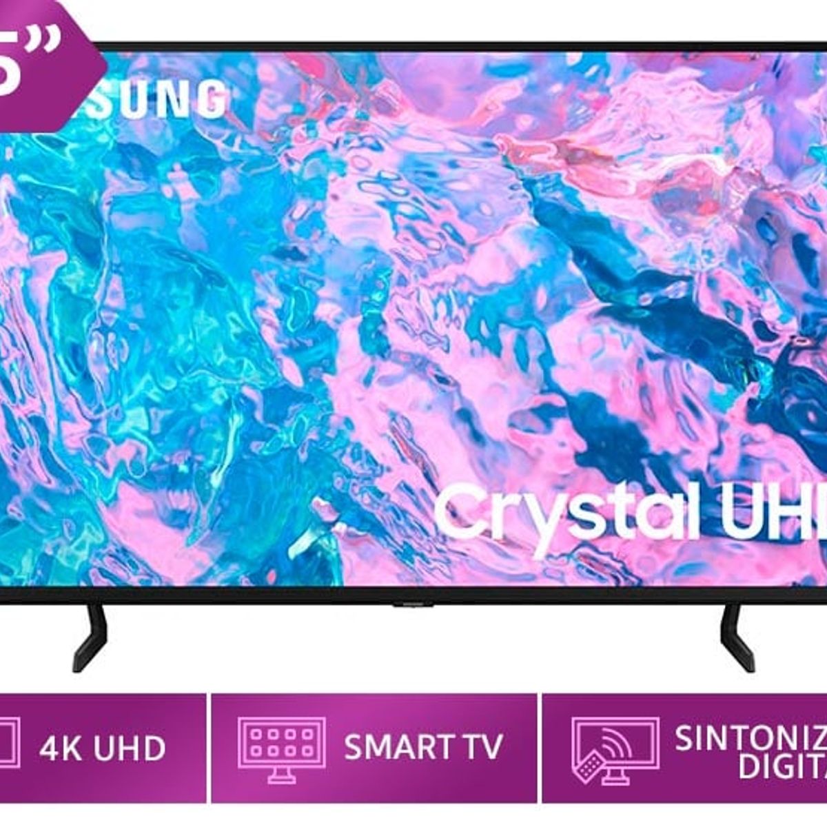 SAMSUNG - Smart TV Samsung 55'' UHD 4K CU7090