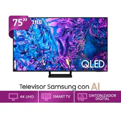 SAMSUNG - Smart TV QLED 75" Q70D Series