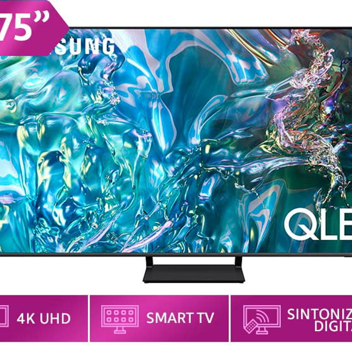 SAMSUNG - Smart TV Samsung QLED 75" Q65D Series