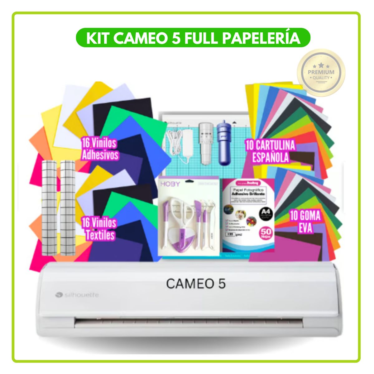SILHOUETTE - Cameo 5 Blanca FULL PAPELERIA DOS02