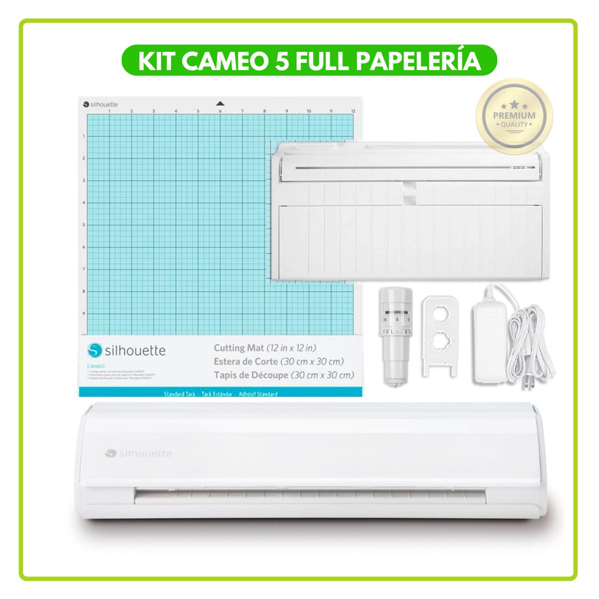 SILHOUETTE - Cameo 5 Blanca FULL PAPELERIA DOS02