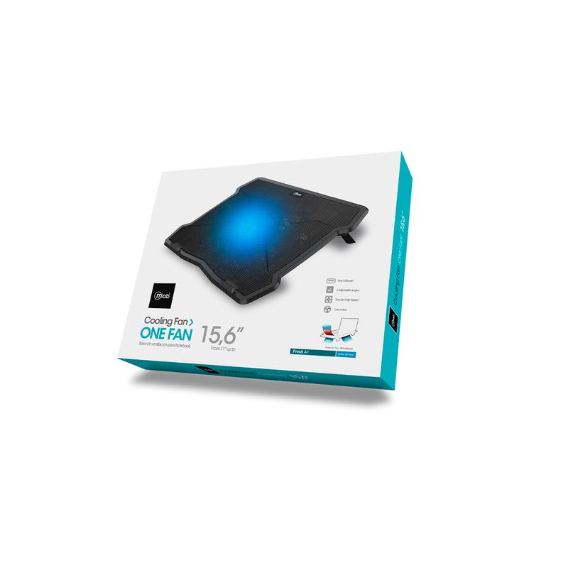 JOICO - Base Ventilador Notebook One Fan 15,6 Pulgadas