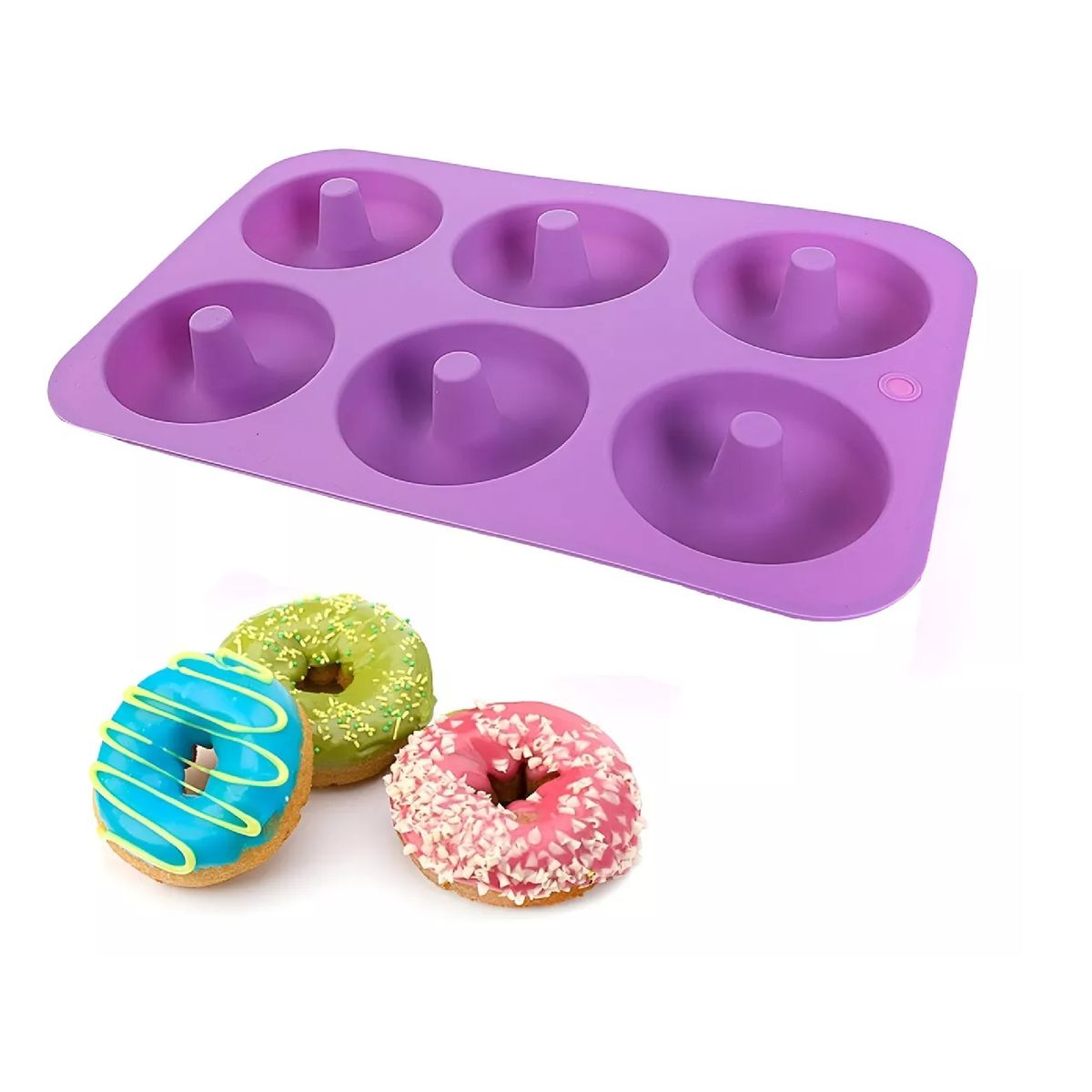 PASTELERIUS - Moldes Silicona Donas Moldes De Silicona Donuts Molde Dona