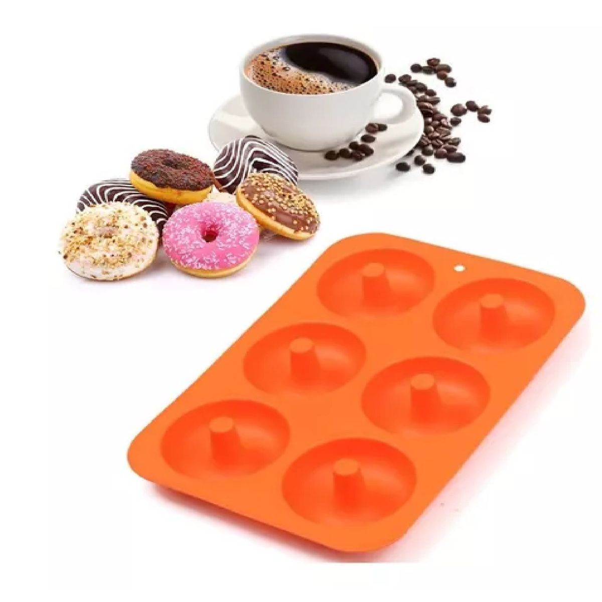 PASTELERIUS - Moldes Silicona Donas Moldes De Silicona Donuts Molde Dona