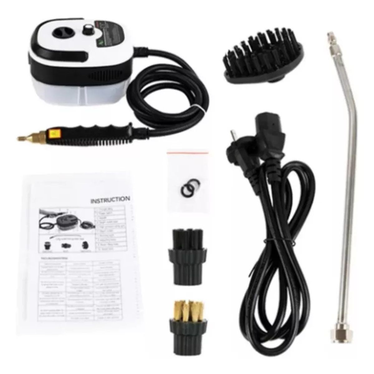 MUNDO MAGIA - Limpiador De Vapor A Presión De Alta Temperatura De 2500w