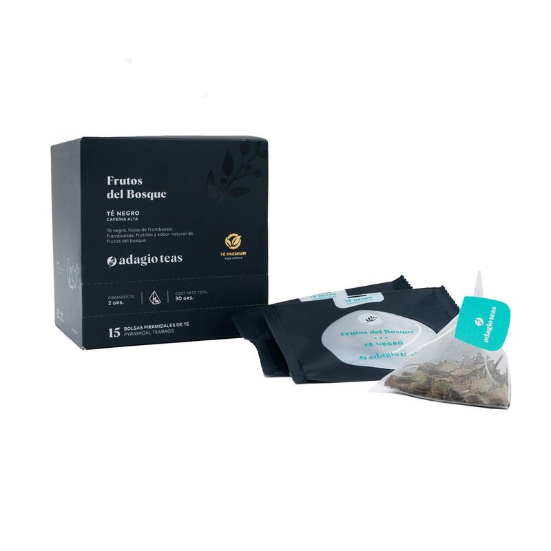 ADAGIO TEAS - Caja 15 Teabags Frutos del Bosque