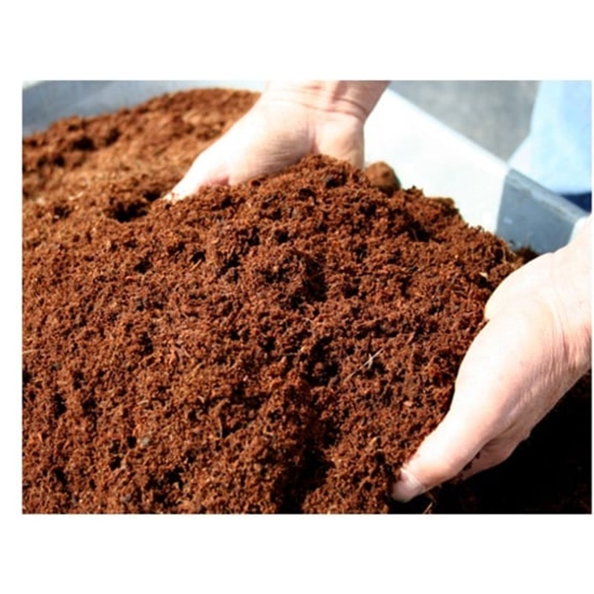 GENERICO - Sustrato Fibra de Coco Expansiva Bolsa de 6 Litros